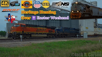[4K 60fps] Heritage Hunting over Easter Weekend 2022 Feat NS 8103 & UP 1989