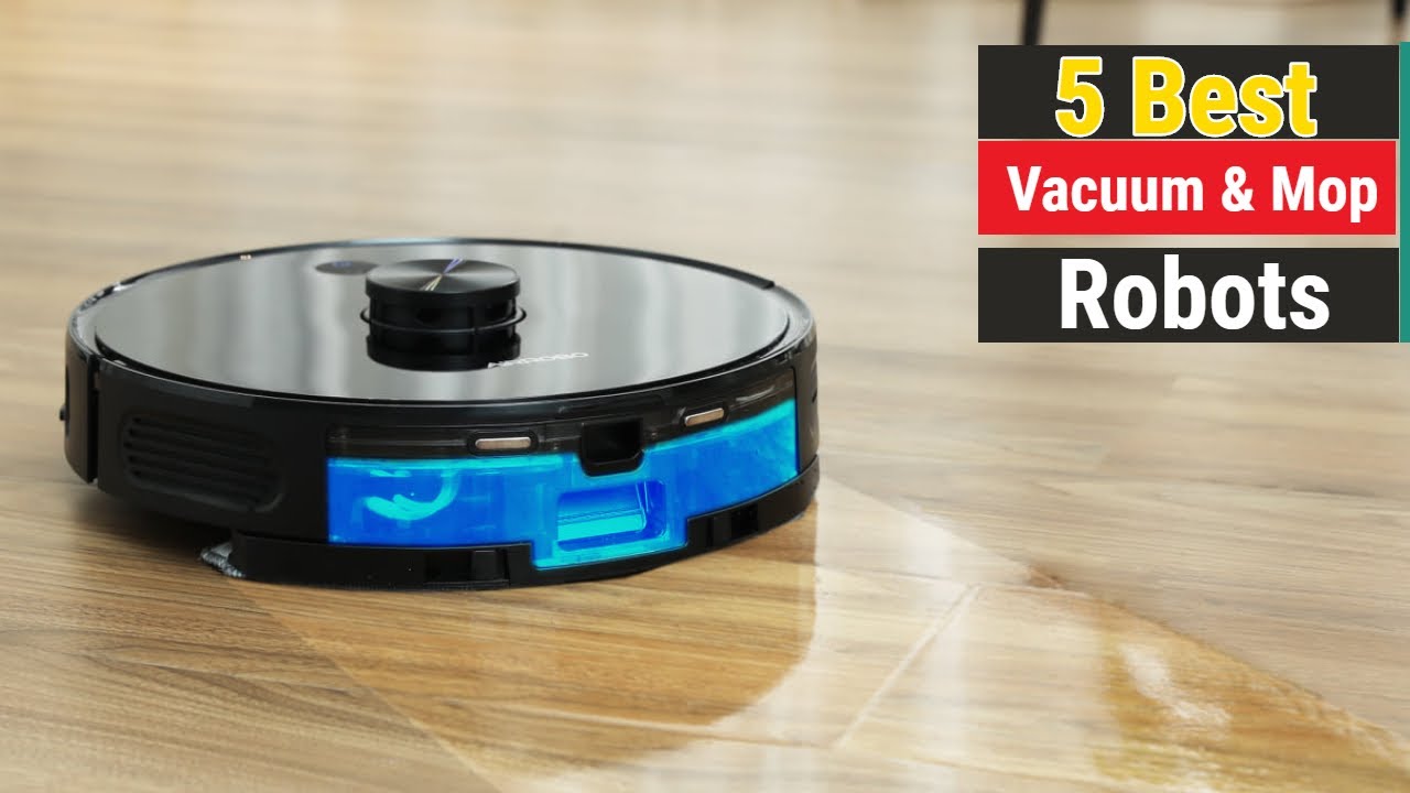 Top 5 Robot Vacuum and Mops In 2023 Best 2in1 vacuum YouTube