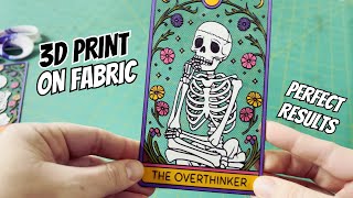 Famous 3D Printing on Fabric to Create Stunning Bookmarks with Transparent Designs Profile