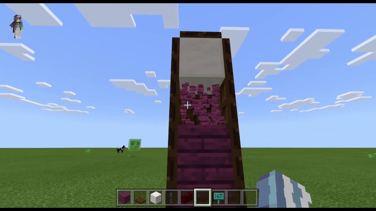 How to make a punching bag in Minecraft nether update YouTube