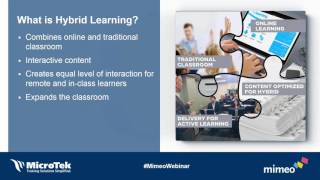 Bridging the Gap Between Classroom and Virtual Training with Hybrid Learning
