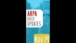 Quick Update – November 14 - Youtube Video