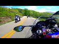 Chasing a FAST 701 SuperMoto on The  Dragon