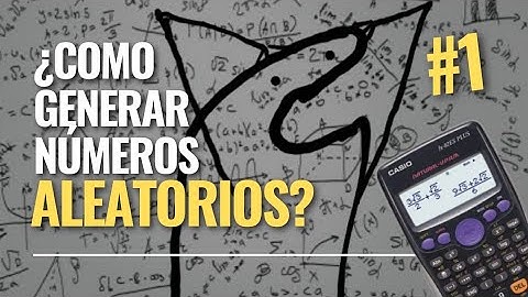 ¿Cómo generar números aleatorios en una calculadora científica? #1