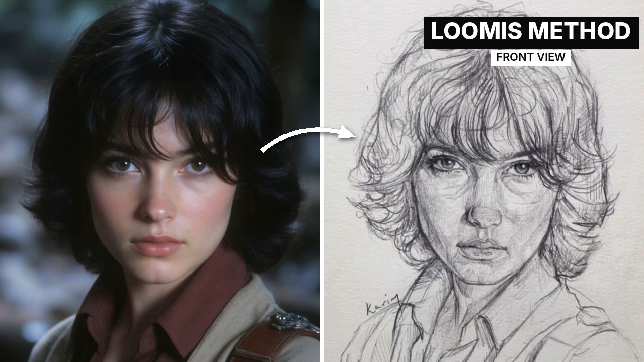 The 3 Lines That Fix Every Face Drawing