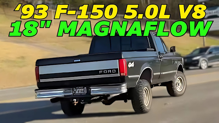 1993 Ford F-150 5.0L V8 Exhaust Sound w/ Magnaflow!