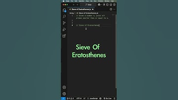 Sieve of Eratosthenes Explained in 90 Seconds 🔥 | Must-Know Prime Number Trick for Coders!