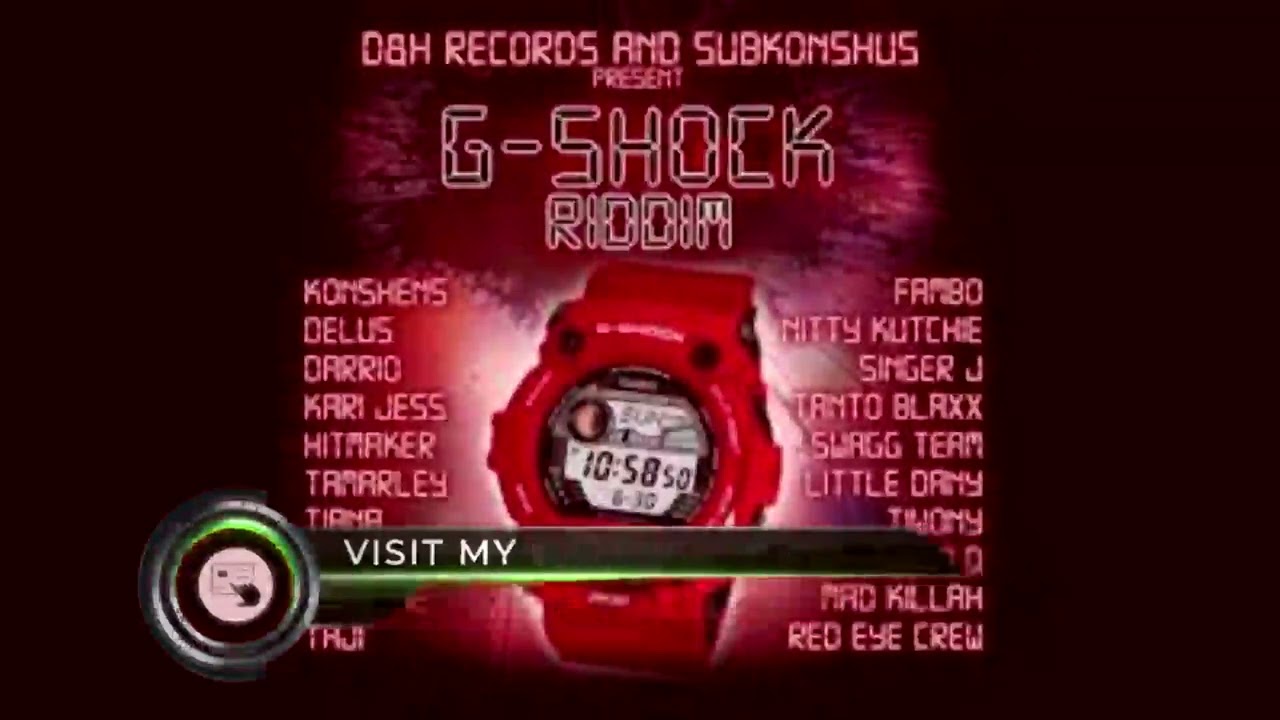 G Shock Riddim Mix Feat DarrioDelusKonshensTiana 2011