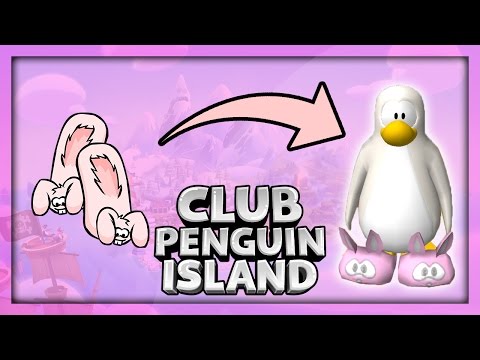 Como tornar-rosa Coelho Chinelos no Club Penguin Island!