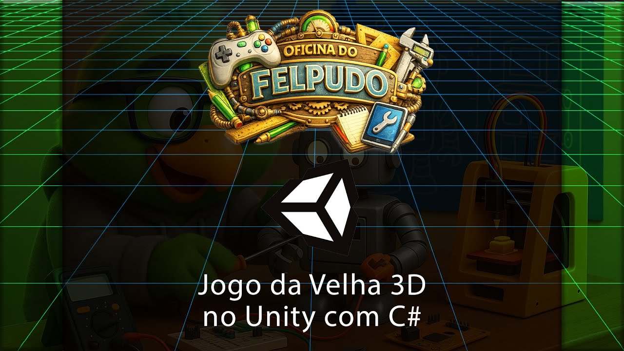 Jogo da Velha - Tic Tac Toe em Unity 3D e Linguagem C# - Lógica de Programação para Games