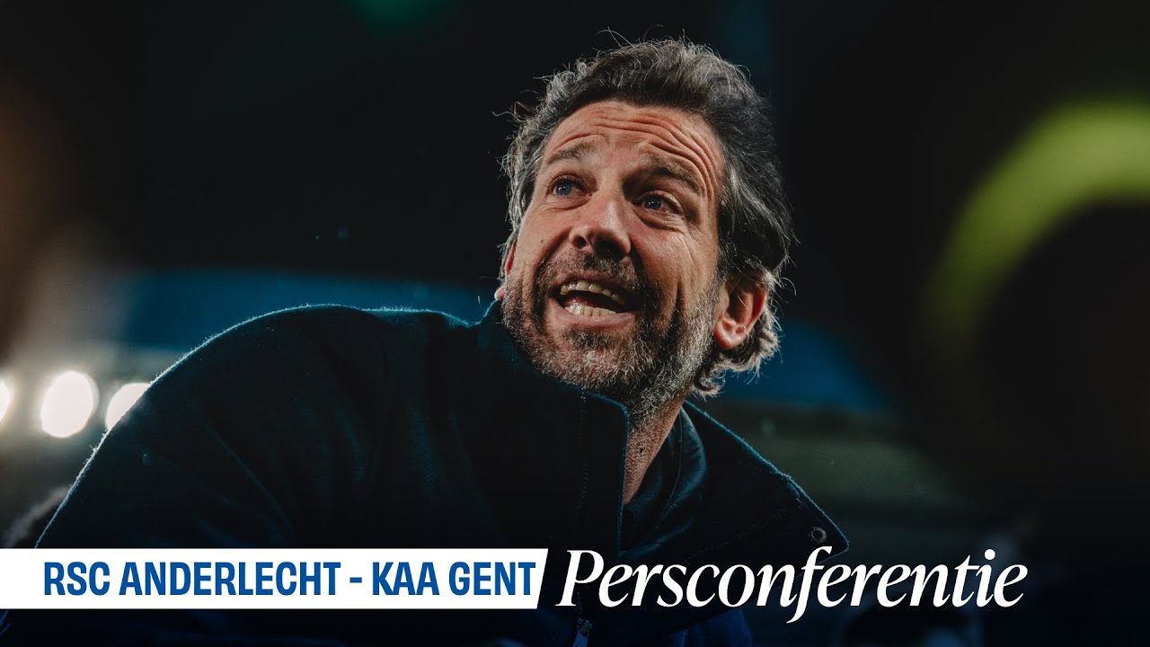 🎙️ Persconferentie na Anderlecht - KAA Gent