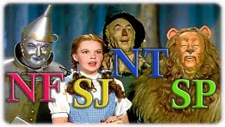 The Four Temperaments (SJ, SP, NT, NF) ...of Oz