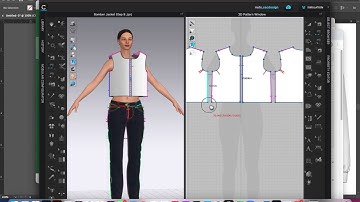 CLO 3D Bomber Jacket Part 3 or 6