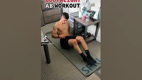 10 min BODYWEIGHT AB WORKOUT that you can do anywhere