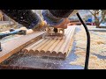 The excellent skills of a carpenter to create an amazing table  creative woodworking projects