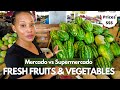 Fresh Fruits And Vegetables Street Market In Santo Domingo | Dominican Republic