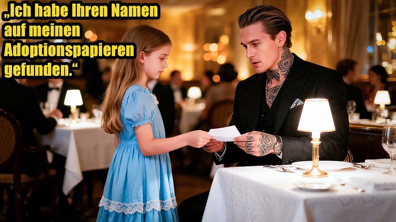 Waisenkind sagt zum Mafia-Boss: „Ich fand Ihren Namen in meinen Adoptionspapieren“