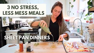 3 Comforting Sheet Pan Dinners You Need To Try | Easy and Weeknight-Friendly!
