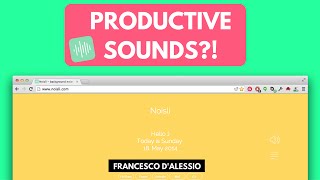 PRODUCTIVE SOUNDS?! | Noisli Review screenshot 5