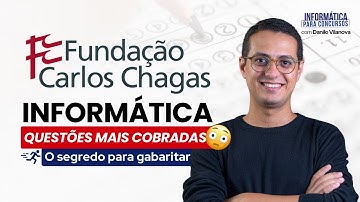 Informática para banca FCC - Questões que mais caem - Prof. Danilo Vilanova #opior #concurso #fcc