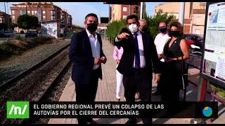 27/09/2021 El 1 de octubre, el cercanías que Murcia-Águilas dejará de funcionar