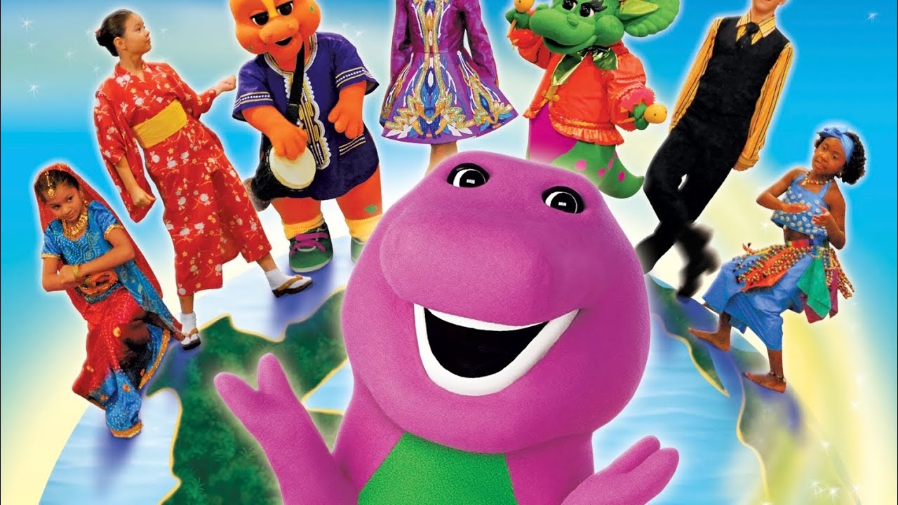Barney Celebrating Around The World Love And Learn With The New 