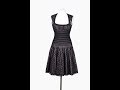 Черное платье крючком "Стройная Талия", обвязка юбки