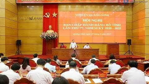 Ban Chấp hành Đảng bộ tỉnh cho ý kiến về công tác chuẩn bị Đại hội đại biểu Đảng bộ tỉnh lần thứ XVI