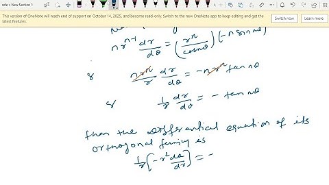 ODE |11 |Unit 2| Question on Orthogonal Trajectories in Polar Form | Thinkers Academy | Nikhil Sir.