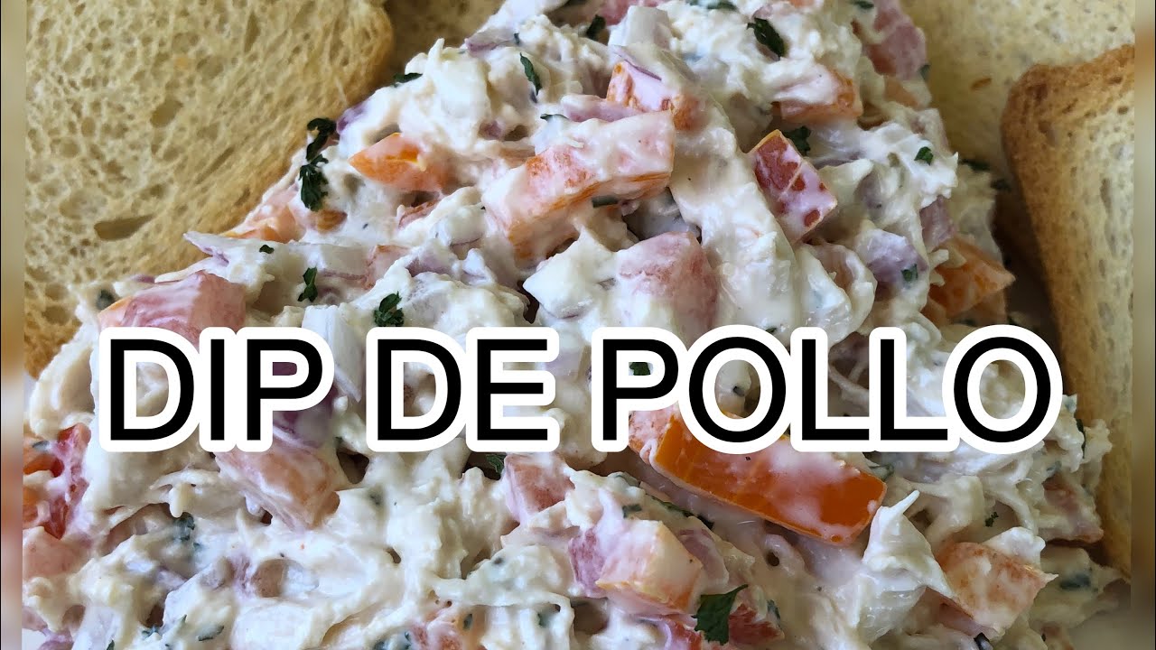 Dip de pollo super facil de realizar