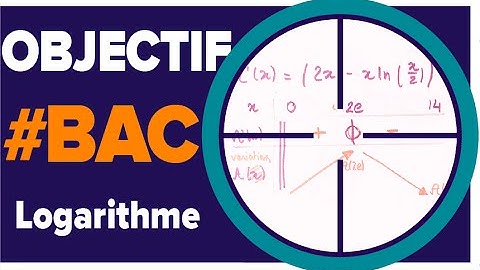 Logarithme / Etude de Fonction - Bac S Pondichéry 2016