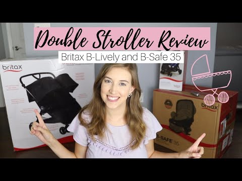 britax b lively double stroller reviews