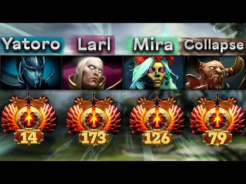 4 игрока Team Spirit попались в одной команде! - Larl Invoker 7.34 DOTA 2