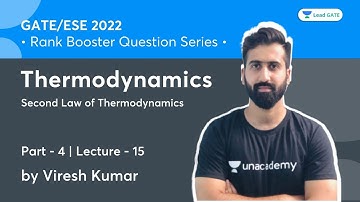 L 15 | Thermodynamics | Rank Booster Question Series | GATE/ESE 2022 | Viresh Kumar
