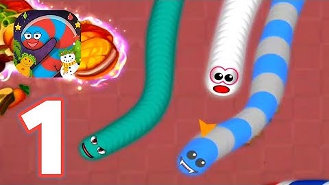 Worms Zone.io - Voracious Snake - Gameplay Walkthrough part 1 (iOS, Android)