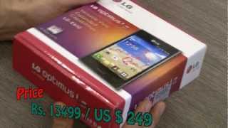 LG Optimus L5 E610 Unboxing and hands on Review screenshot 2
