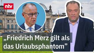 Friedrich Merz im Urlaub – Warum der Kanzler plötzlich abgetaucht ist | ntv