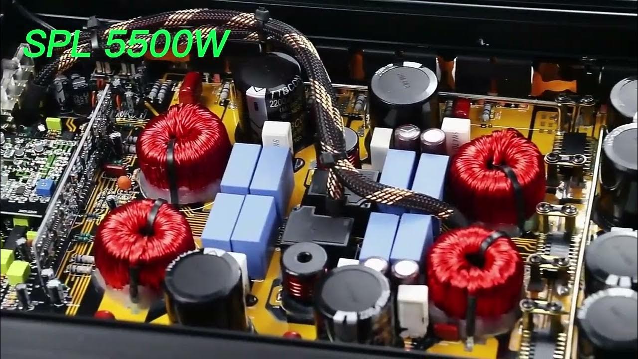 TP5500.1D Display——High End Competition Subwoofer Car Amps YouTube