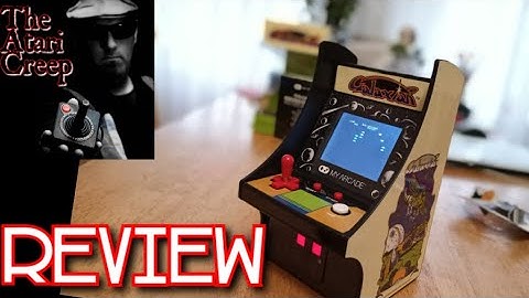 My Arcade Galaxian Micro Player Retro Arcade REVIEW | The Atari Creep