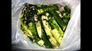 Малосольные огурцы в пакете, самый быстрый рецепт. Ну, оОчень вкусно! Малосольные огурцы в пакете, самый быстрый рецепт. Ну, оОчень вкусно!