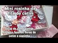 MINI ROSINHA DE FITA DE CETIM E DICAS DE OQUE FAZER COM AS FLORES PARA GANHAR DINHEIRO Aula rápida