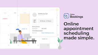 Schedule appointments easily with Zoho Bookings | Online appointment scheduling software