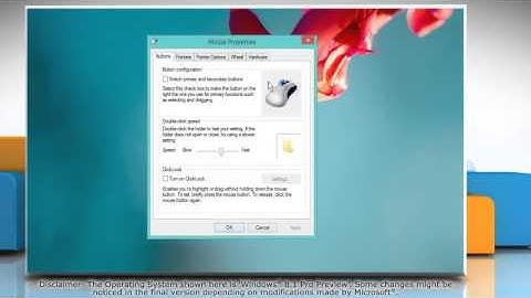 How to Change Mouse Double Click Speed in Windows® 8.1