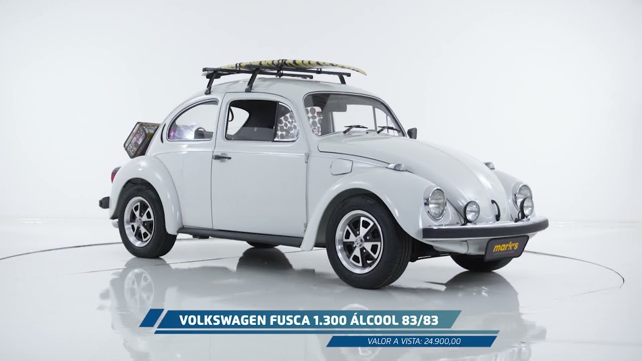 VOLKSWAGEN FUSCA 1300 ÁLCOOL 1983