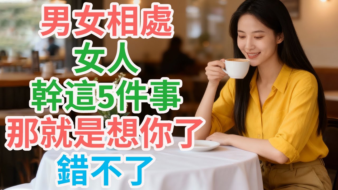 男女相處，女人幹這5件事，那就是想你了，錯不了| #男女相處 #女人想你 #情感信號 #文夢 #男觀眾 #女性朋友 #曖昧 #思念 #牽掛 #含蓄 #委婉 #靠近 #互動 #回應 #舊情 #好感 #