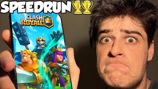 Clash Royale Speedrunner VS PRO