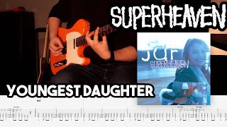 Youngest Daughter Cover // Superheaven (Tabs on Screen) Resimi