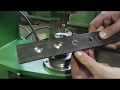 Orbital riveting machine RMU-12 | Riveting of solid steel rivets d=10, 12 mm