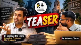 TEASER | Who Really Owns a Research Paper? | Researchers | Legacy | AI | Dr. Sambuddha Misra | IISC