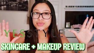 YESSTYLE SKINCARE/MAKEUP REVIEW